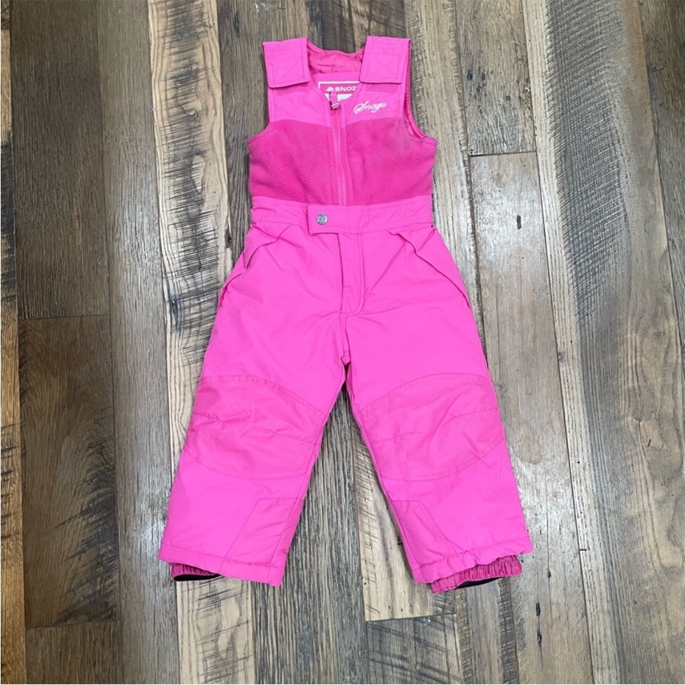 Snozu winter snow bibs girl 4T